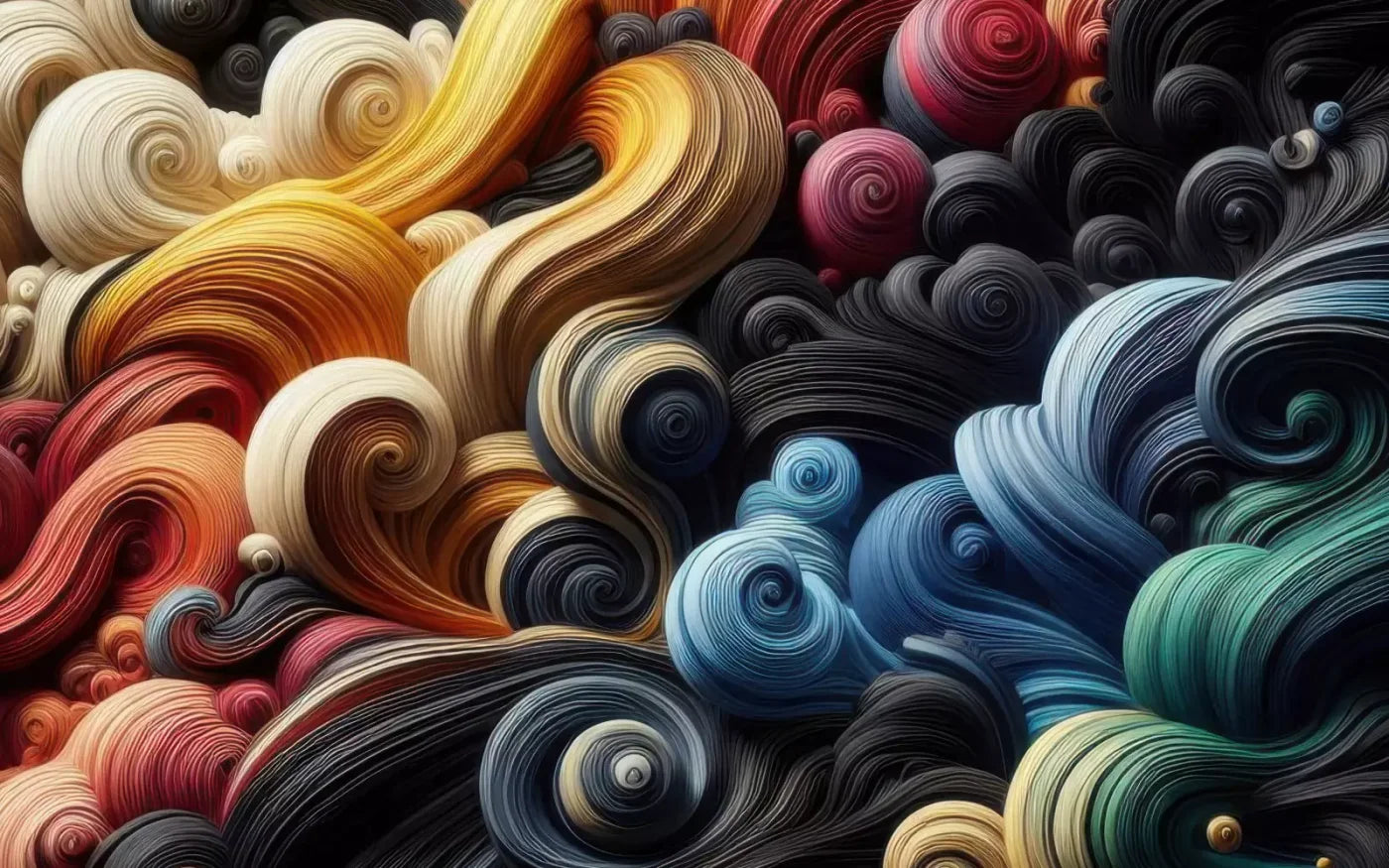 Spiraled Yarn Skeins 16’X10’ Ultracloth (192 X 120 Inch) Backdrop