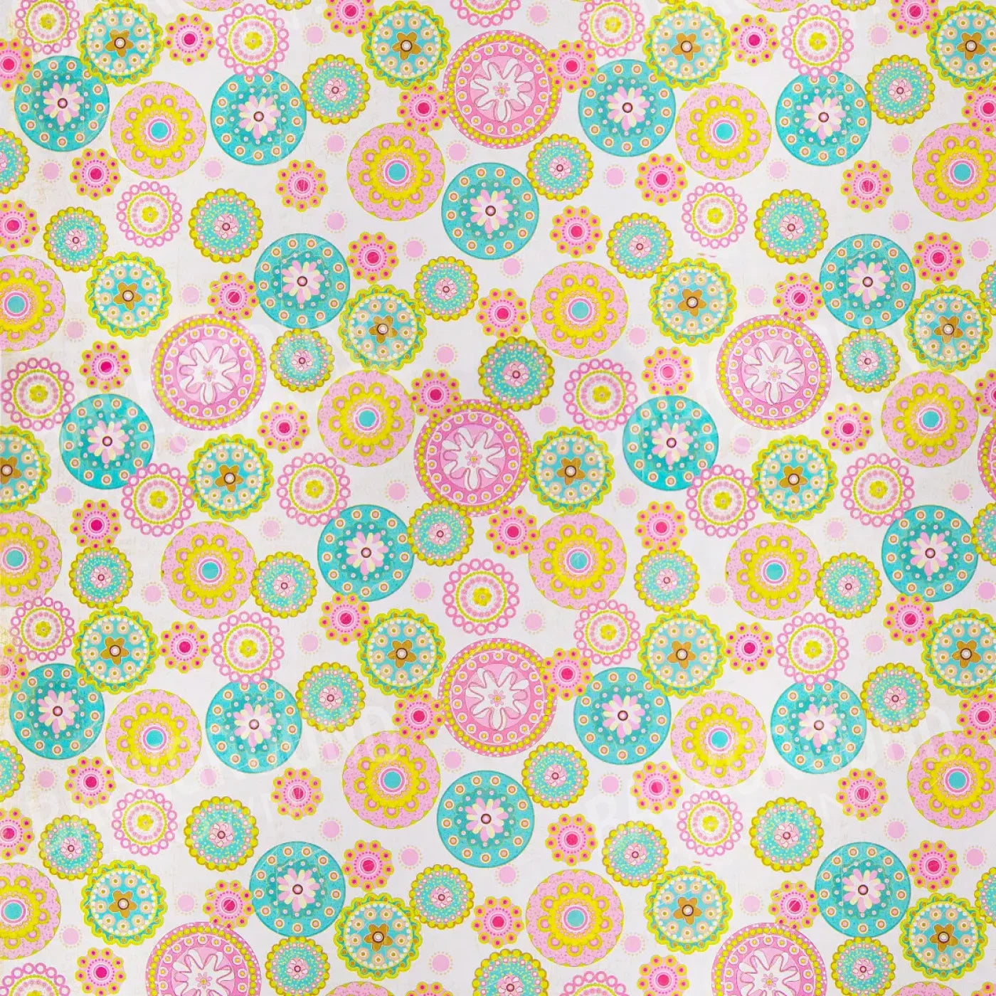 Spirograph 8’x8’ Fleece (96 x 96 inch) Backdrop