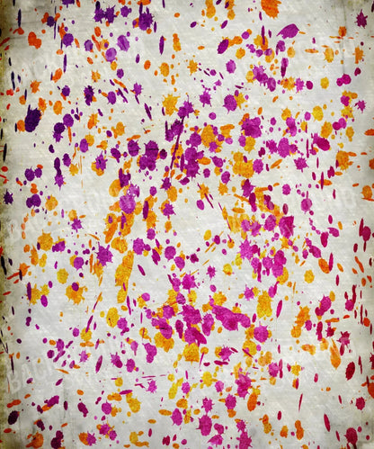 Multi-Color Painted Backdrop for Photography