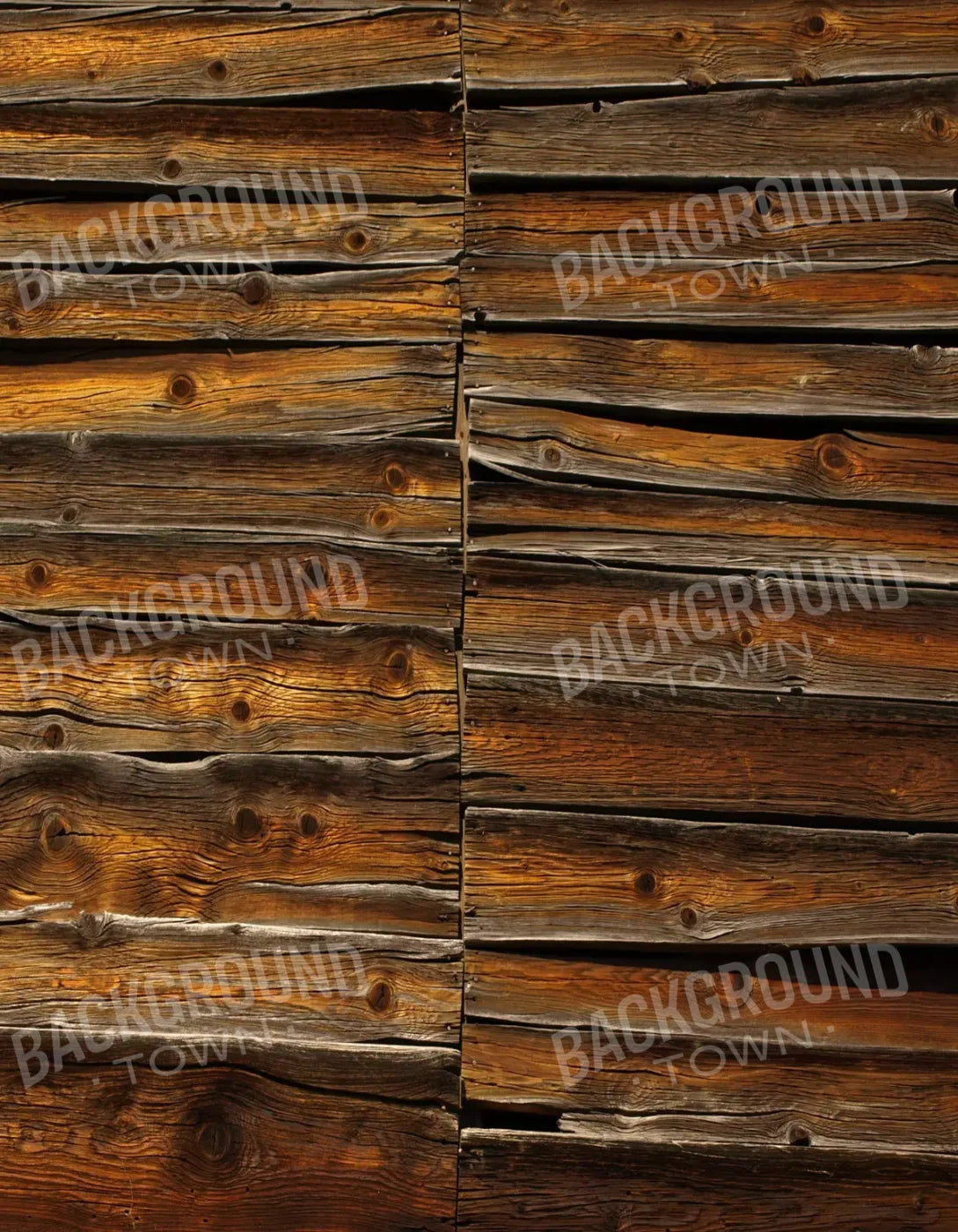 Split Woodbarn 6’X8’ Fleece (72 X 96 Inch) Backdrop