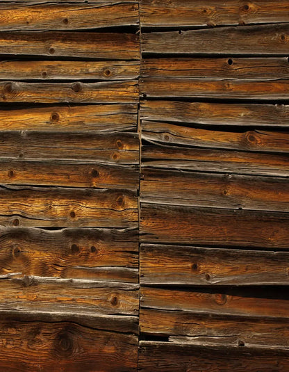 Split Woodbarn 6’X8’ Fleece (72 X 96 Inch) Backdrop