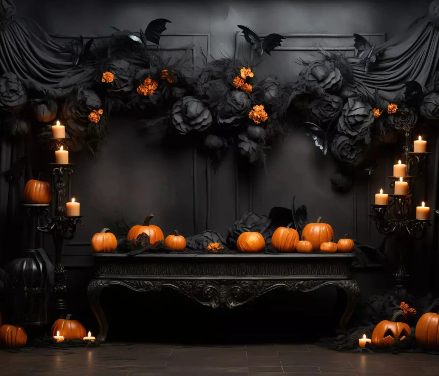Spooktastic 12X10 Ultracloth ( 144 X 120 Inch ) Backdrop