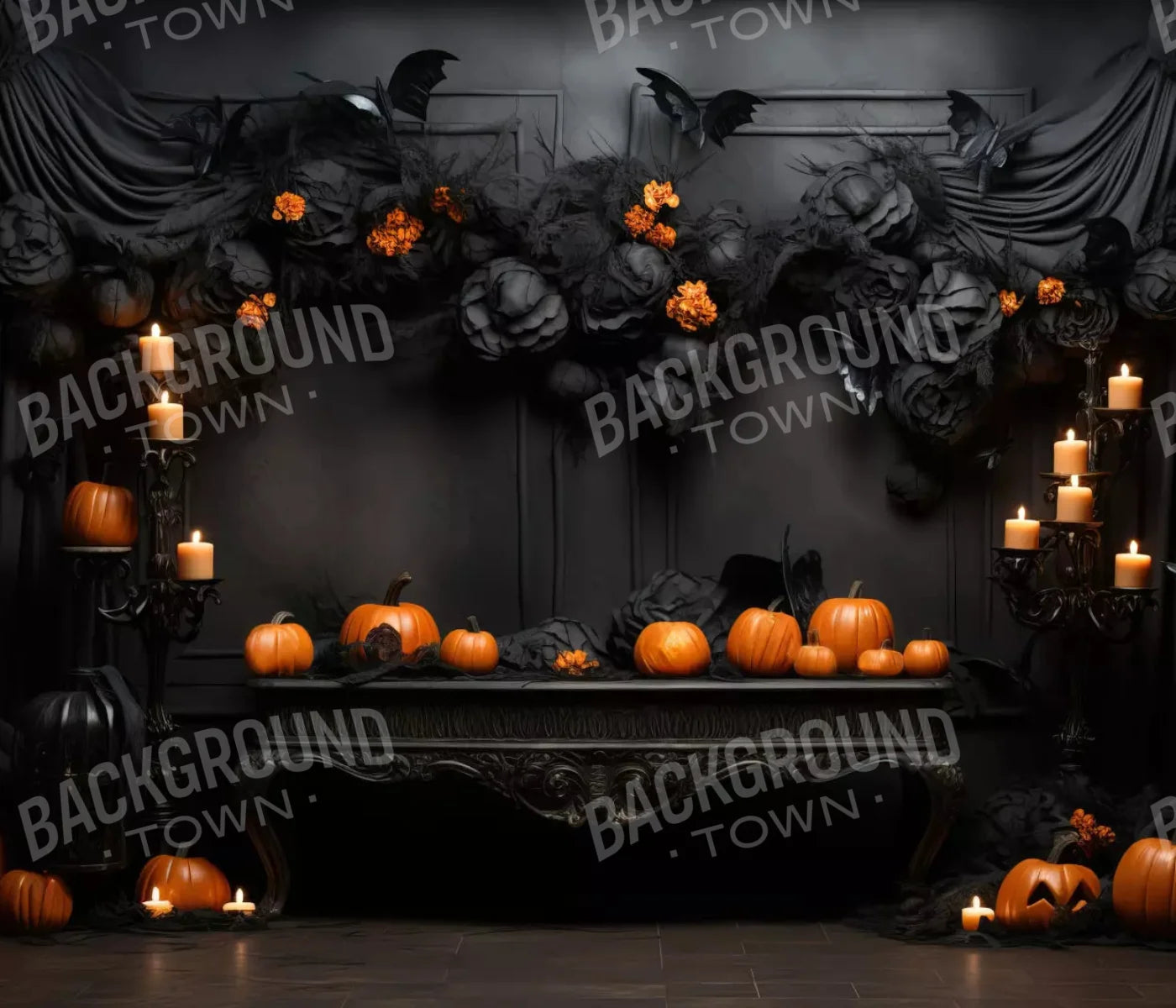 Spooktastic 12X10 Ultracloth ( 144 X 120 Inch ) Backdrop