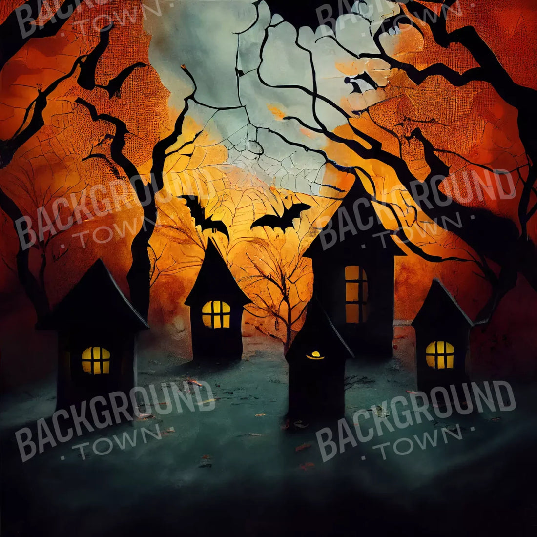 halloween forest Backdrop for Photography