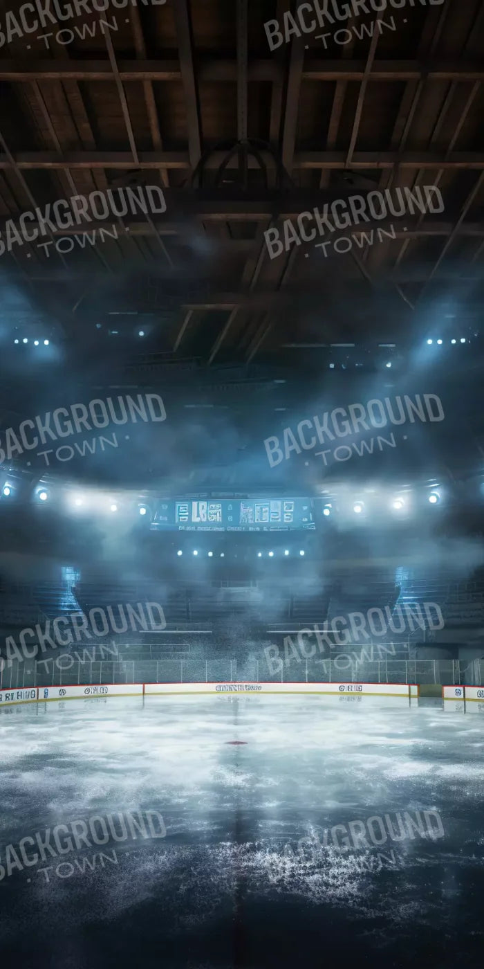 Sports Hockey On Ice 10’X20’ Ultracloth (120 X 240 Inch) Backdrop