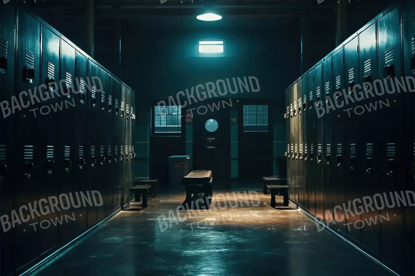 Sports Locker Room Cool 12’X8’ Ultracloth (144 X 96 Inch) Backdrop