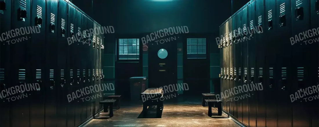 Sports Locker Room Cool 20’X8’ Ultracloth (240 X 96 Inch) Backdrop