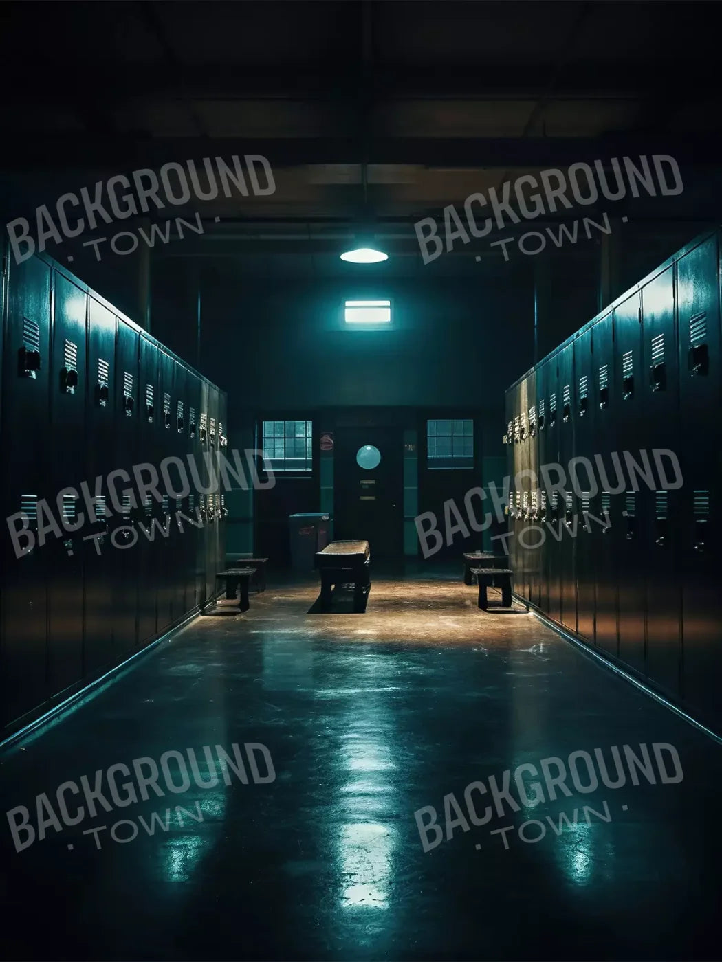 Sports Locker Room Cool 5’X6’8 Fleece (60 X 80 Inch) Backdrop