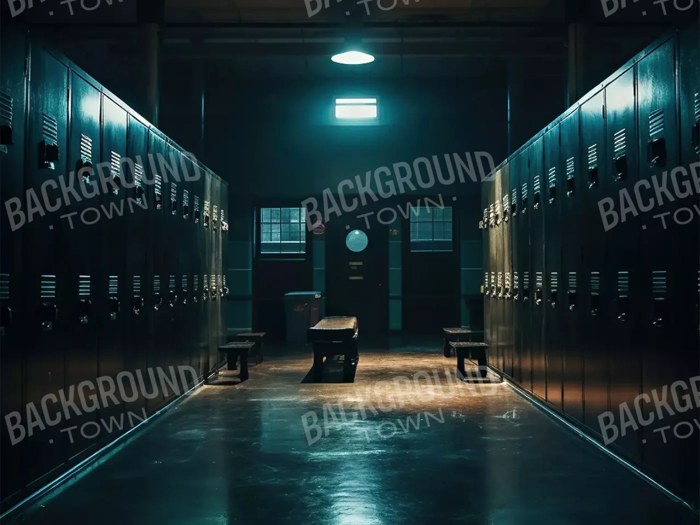 Sports Locker Room Cool 6’8X5’ Fleece (80 X 60 Inch) Backdrop