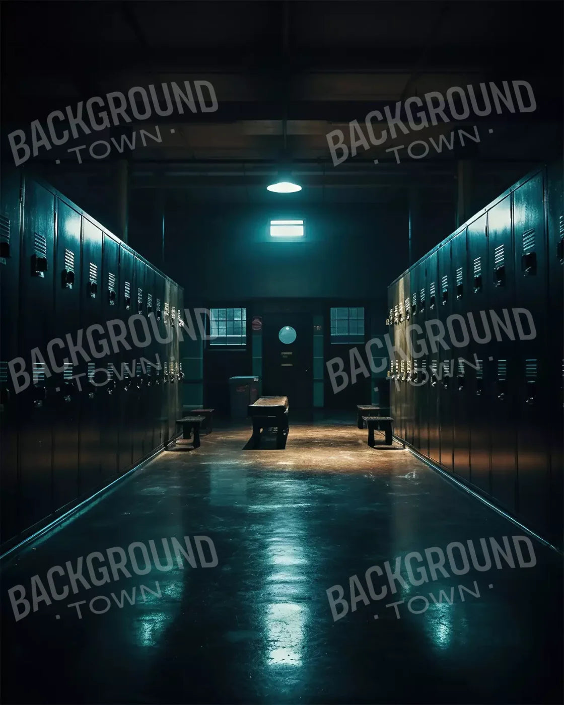 Sports Locker Room Cool 8’X10’ Fleece (96 X 120 Inch) Backdrop