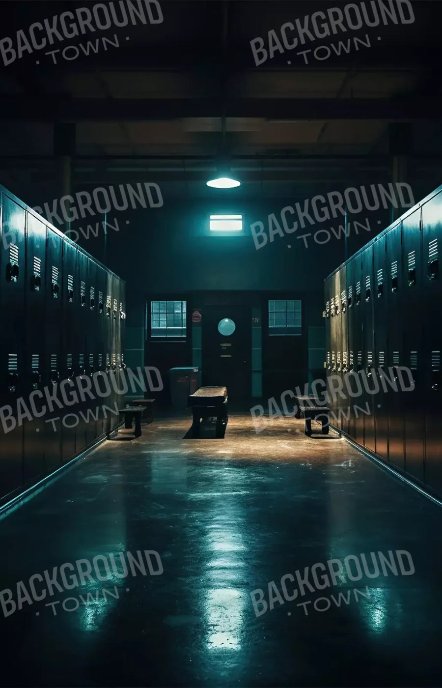 Sports Locker Room Cool 9’X14’ Ultracloth (108 X 168 Inch) Backdrop