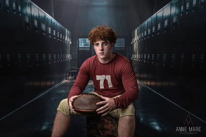 Sports Locker Room Cool Backdrop