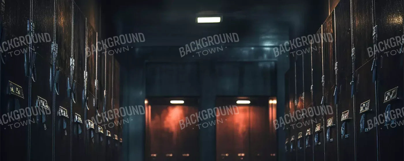 Sports Locker Room Warm 20’X8’ Ultracloth (240 X 96 Inch) Backdrop