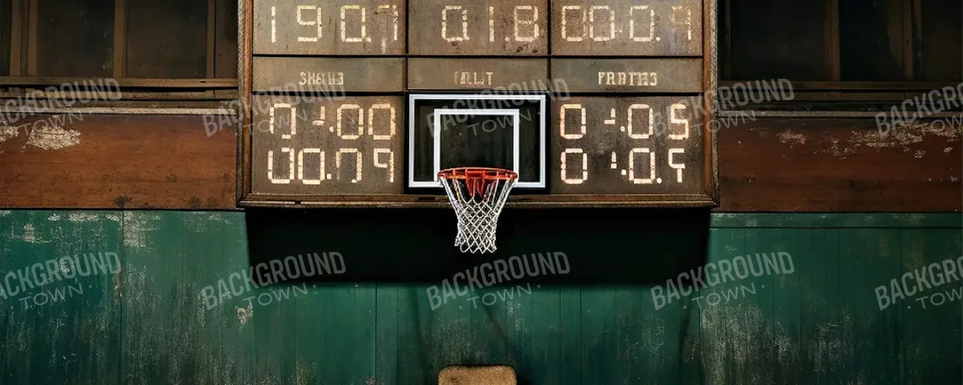 Sports On The Court Vintage 20’X8’ Ultracloth (240 X 96 Inch) Backdrop