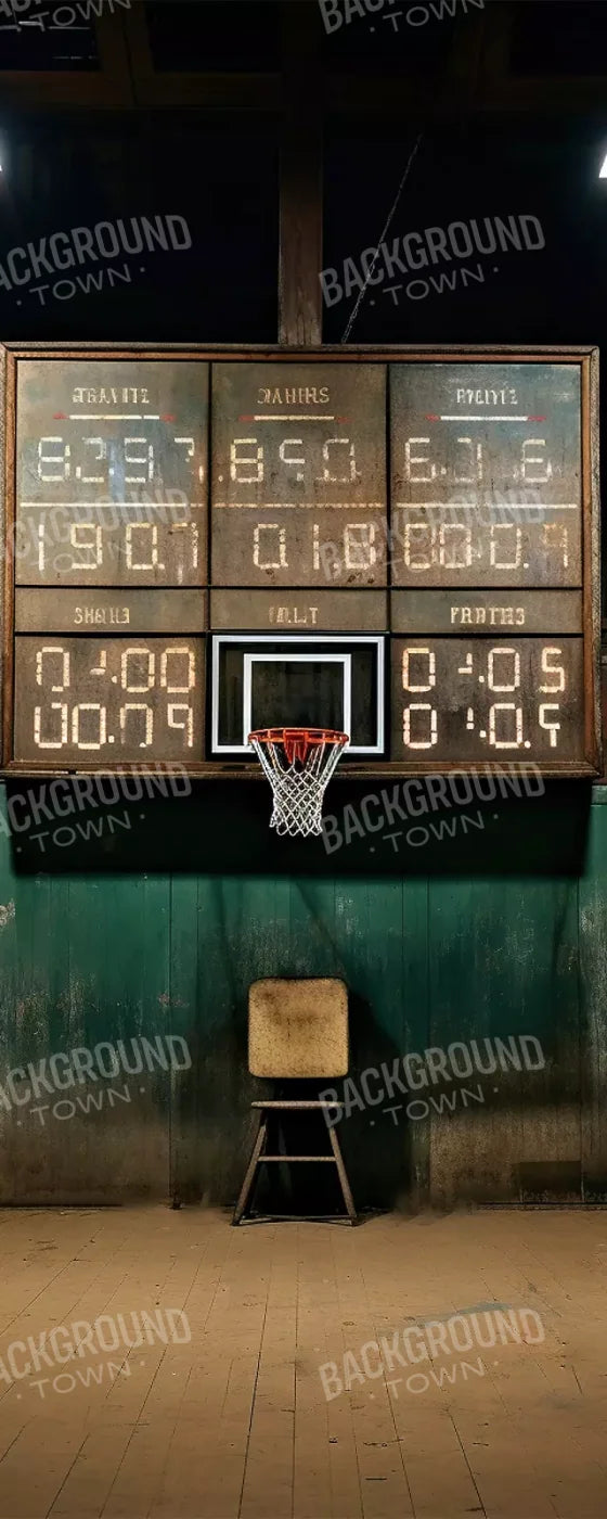 Sports On The Court Vintage 8’X20’ Ultracloth (96 X 240 Inch) Backdrop