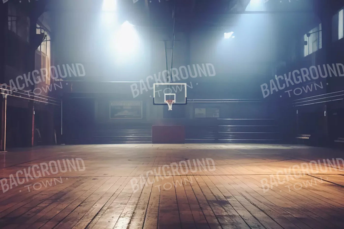 Sports On The Court Vintage Ii 12’X8’ Ultracloth (144 X 96 Inch) Backdrop