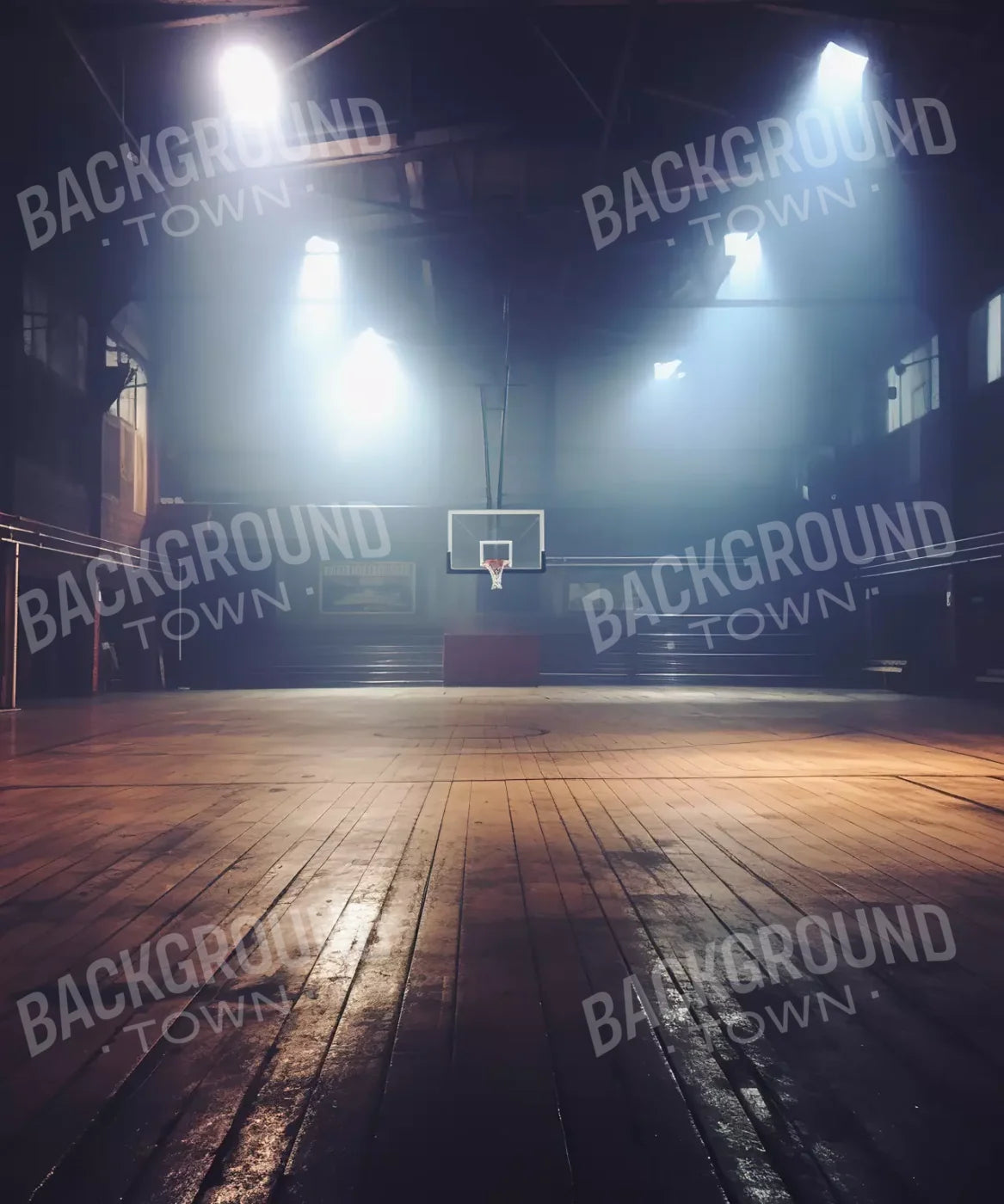 Sports On The Court Vintage Ii 10’X12’ Ultracloth (120 X 144 Inch) Backdrop