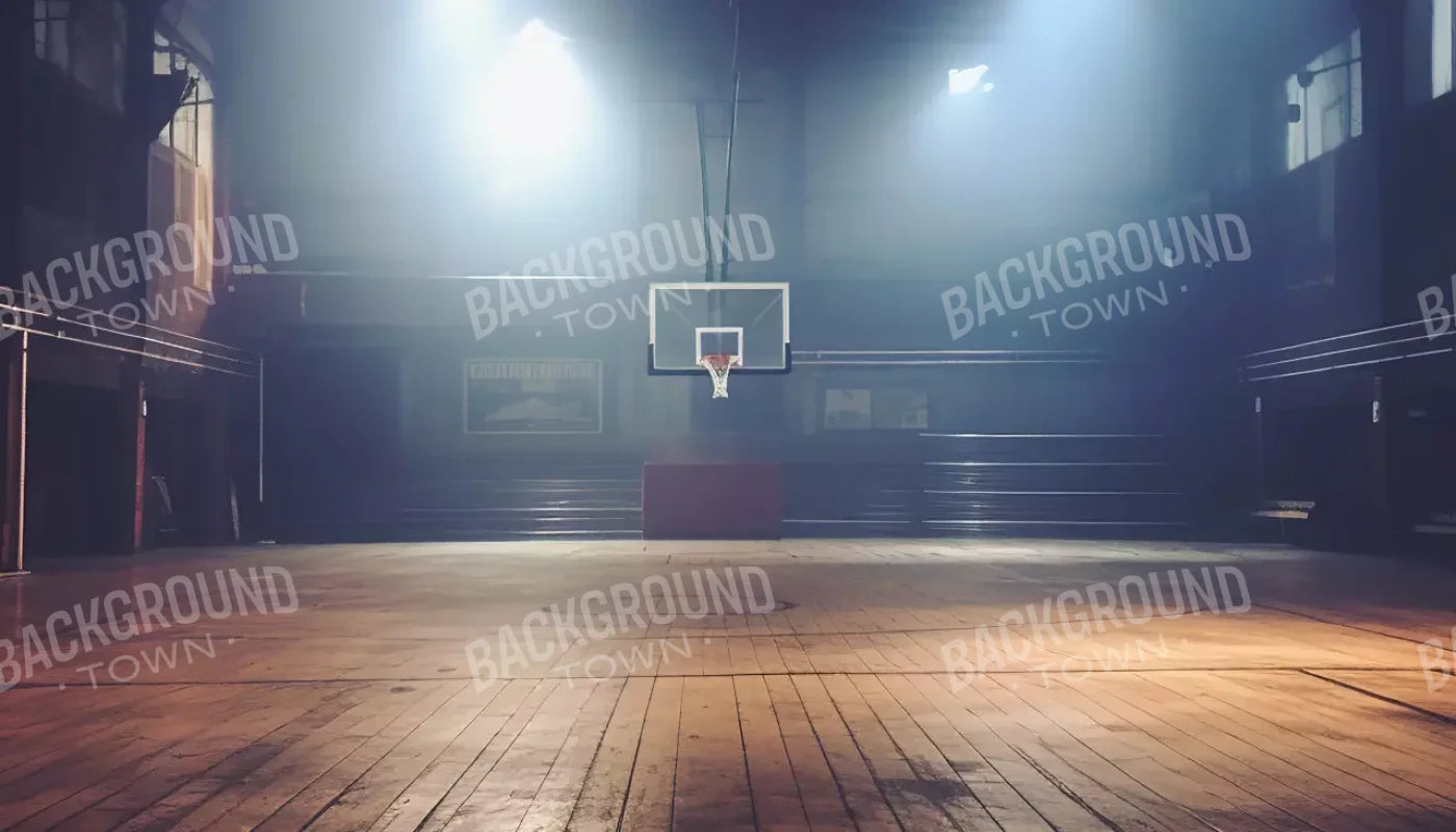 Sports On The Court Vintage Ii 14’X8’ Ultracloth (168 X 96 Inch) Backdrop
