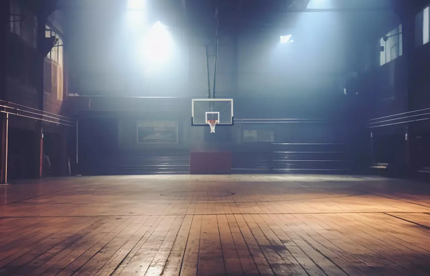 Sports On The Court Vintage Ii 14’X9’ Ultracloth (168 X 108 Inch) Backdrop