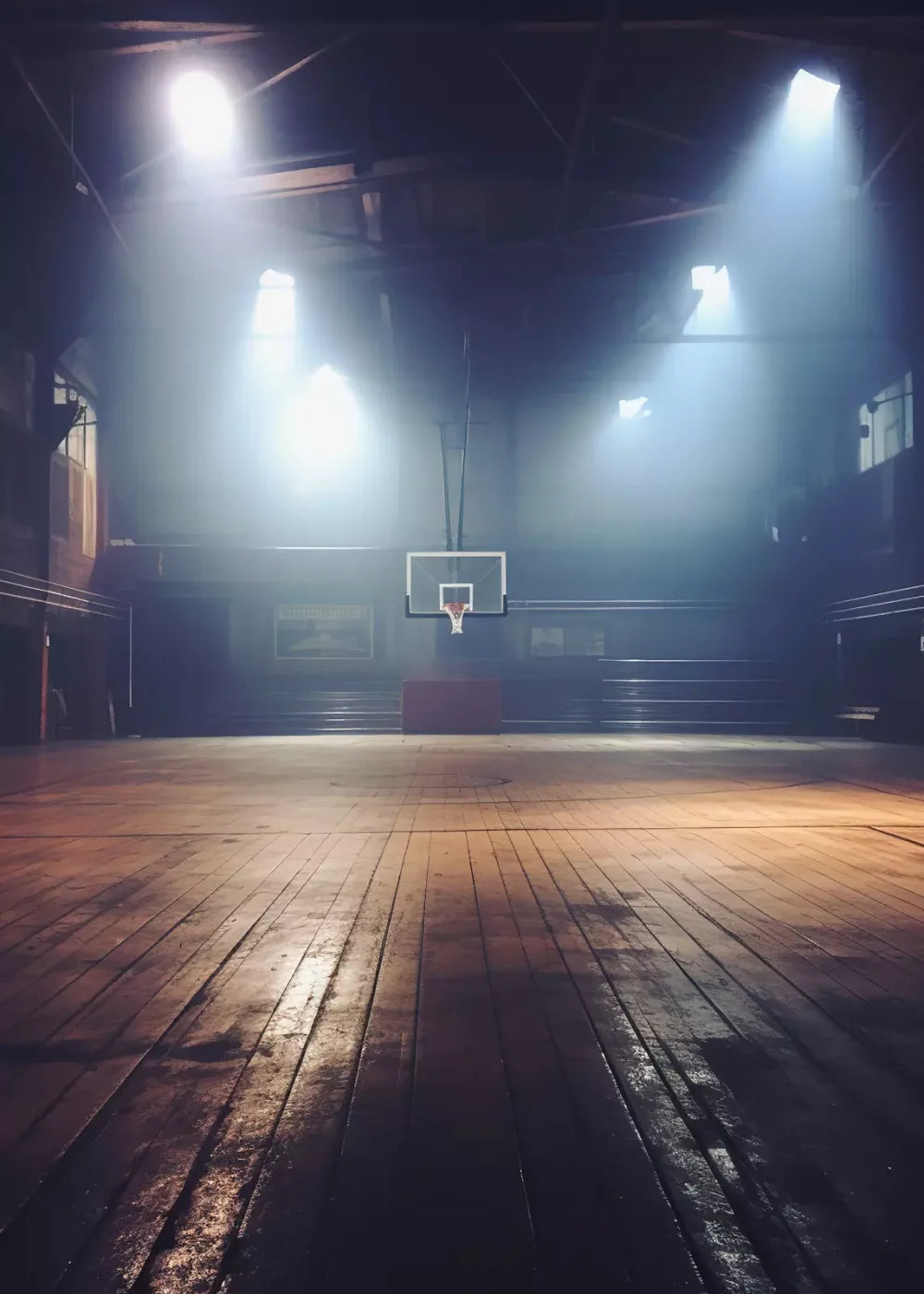 Sports On The Court Vintage Ii 5’X7’ Ultracloth (60 X 84 Inch) Backdrop