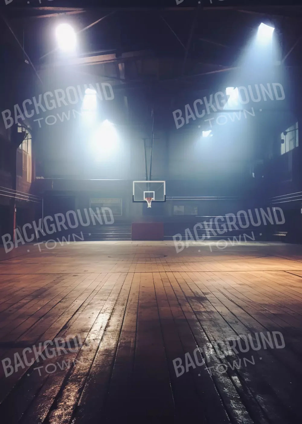 Sports On The Court Vintage Ii 5’X7’ Ultracloth (60 X 84 Inch) Backdrop