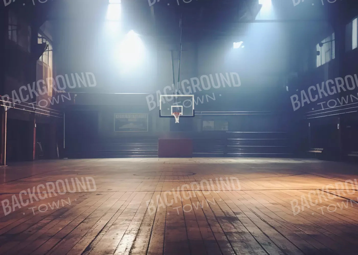 Sports On The Court Vintage Ii 7’X5’ Ultracloth (84 X 60 Inch) Backdrop