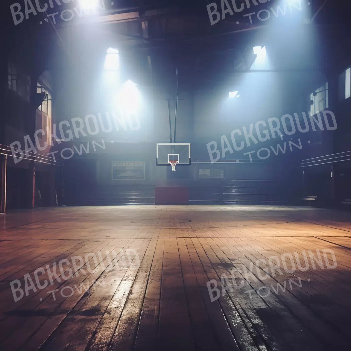 Sports On The Court Vintage Ii 8’X8’ Fleece (96 X Inch) Backdrop