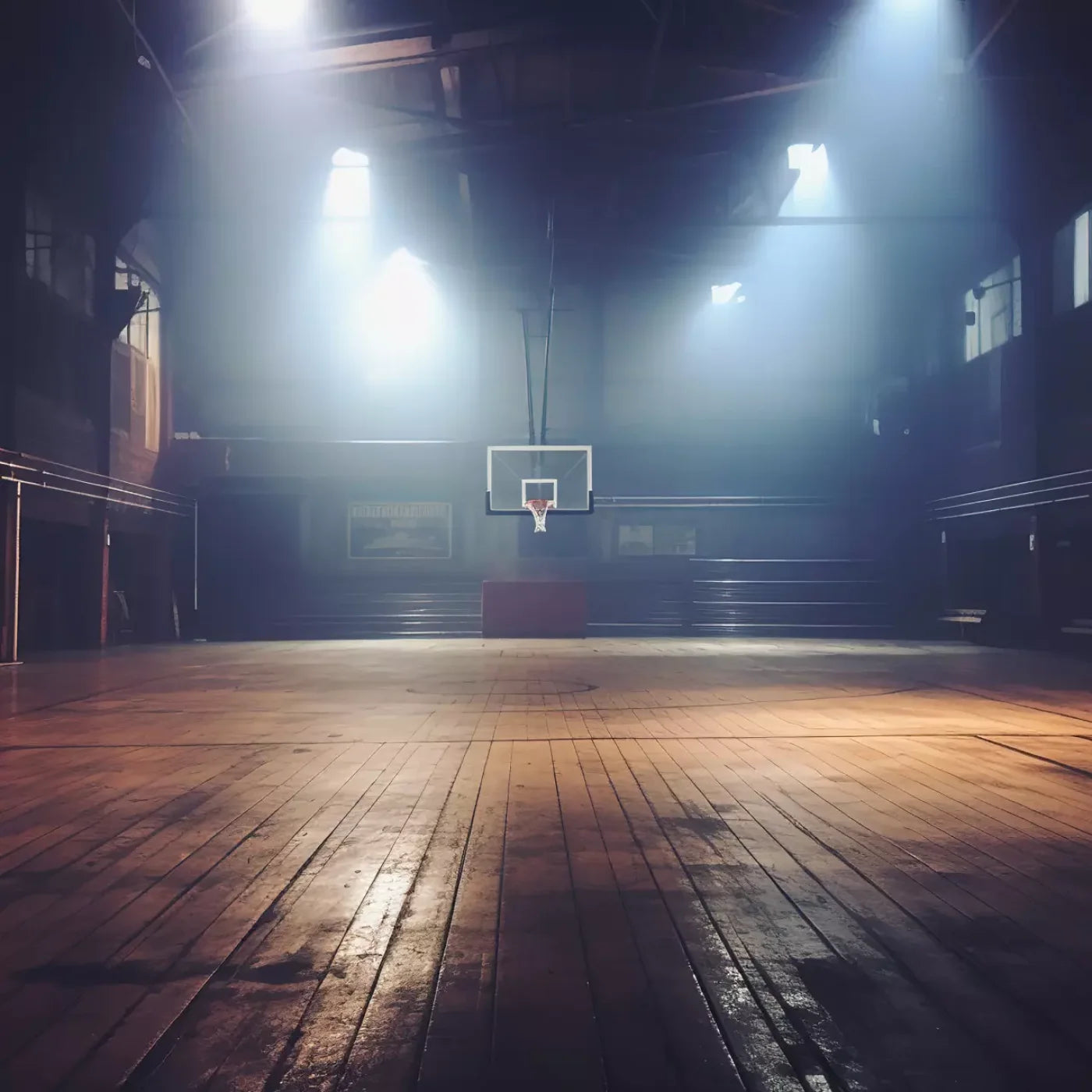Sports On The Court Vintage Ii 8’X8’ Fleece (96 X Inch) Backdrop