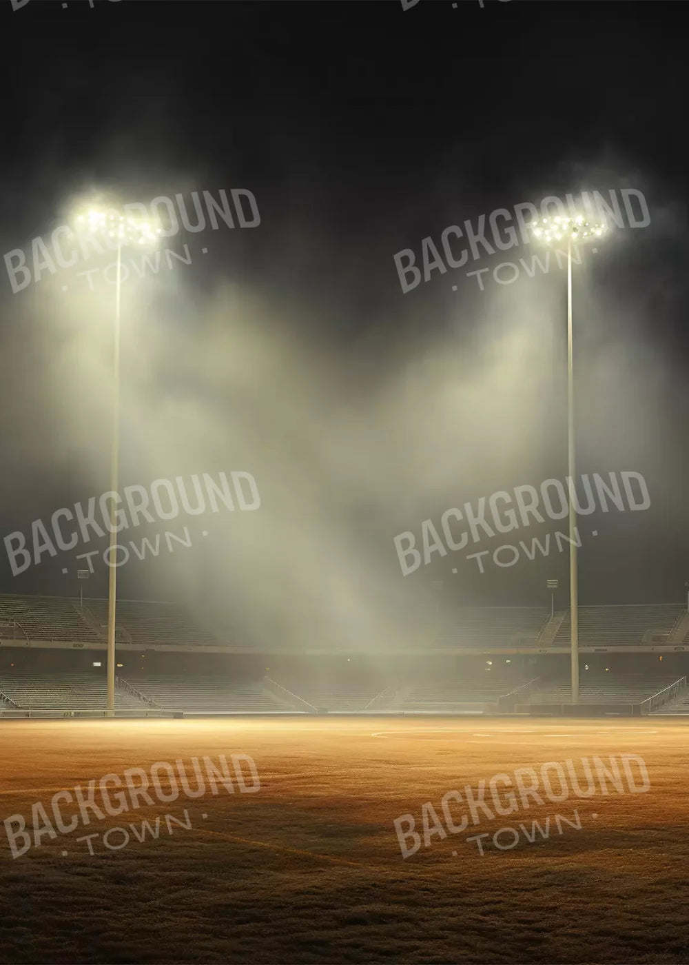Sports Stadium Ball Field 5’X7’ Ultracloth (60 X 84 Inch) Backdrop