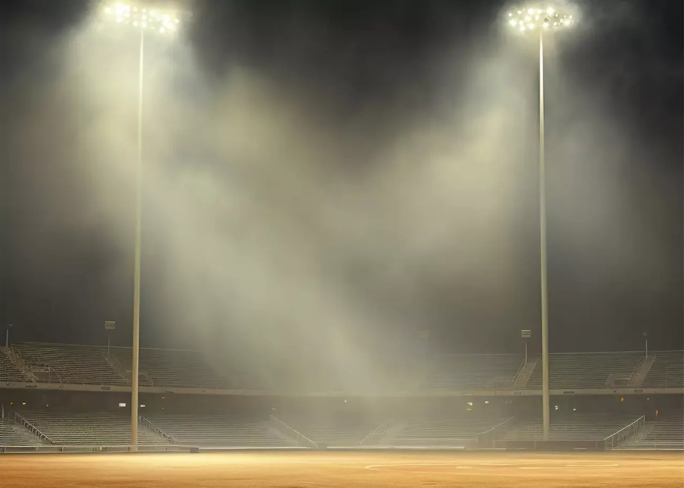 Sports Stadium Ball Field 7’X5’ Ultracloth (84 X 60 Inch) Backdrop