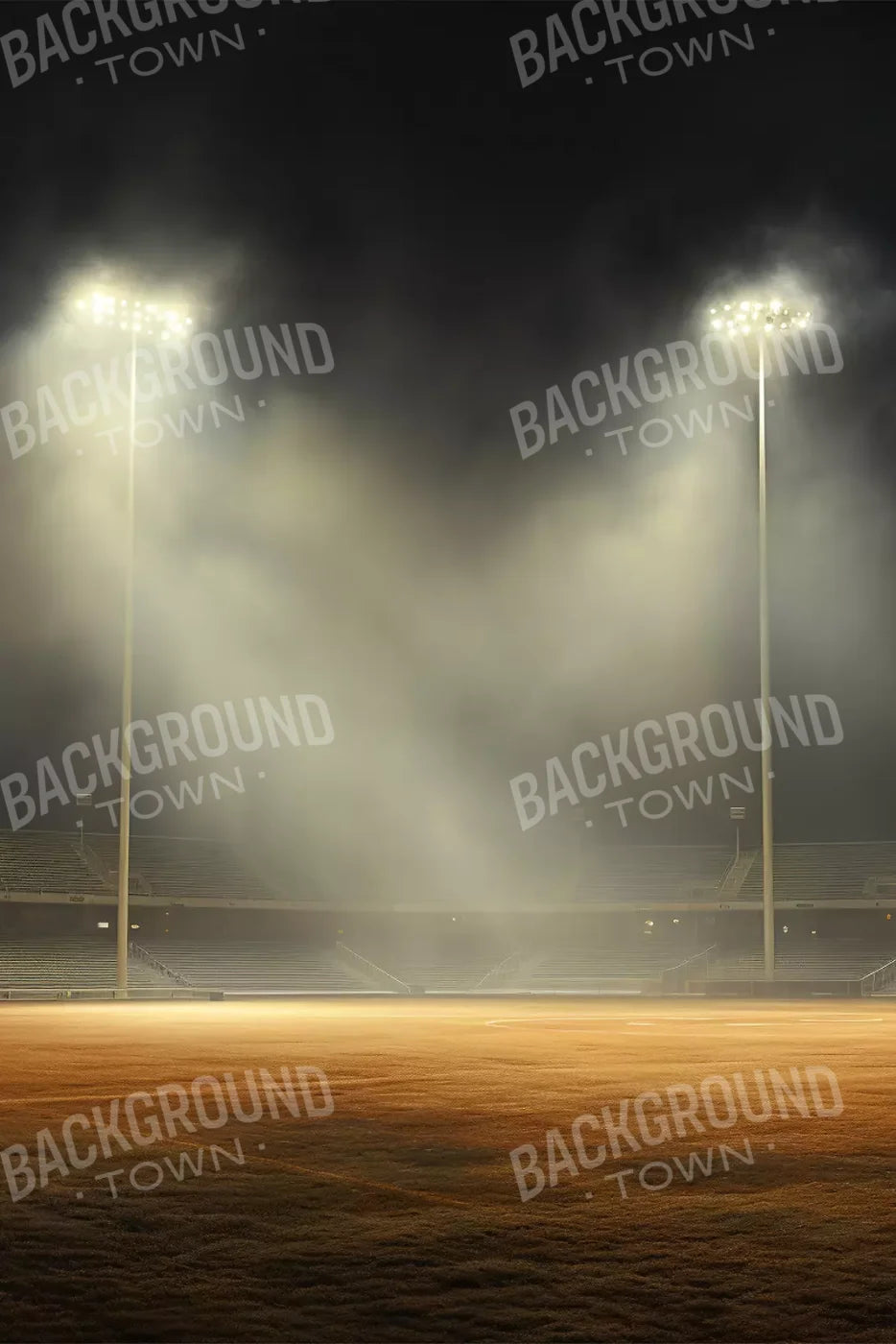 Sports Stadium Ball Field 8’X12’ Ultracloth (96 X 144 Inch) Backdrop