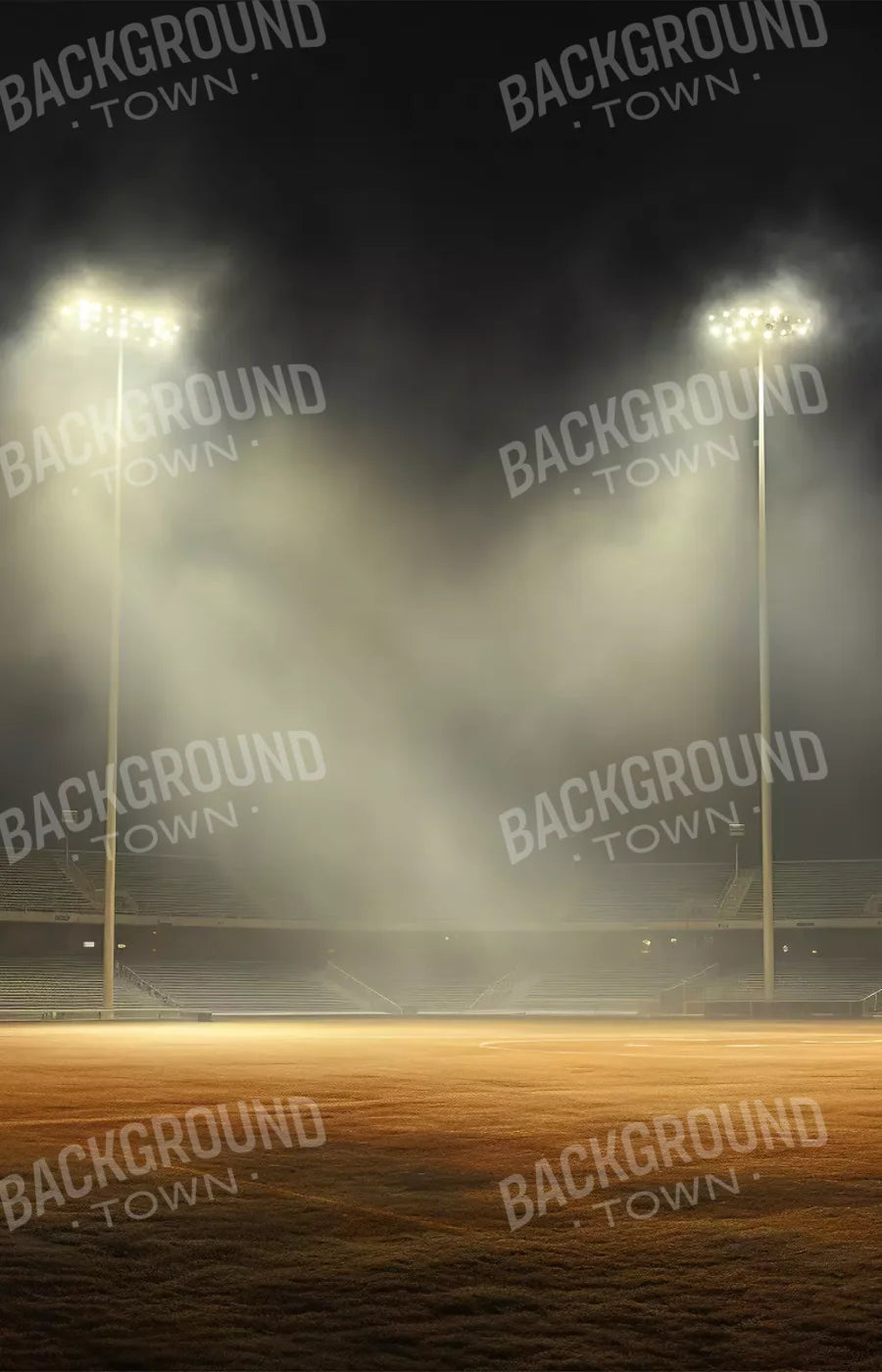Sports Stadium Ball Field 9’X14’ Ultracloth (108 X 168 Inch) Backdrop