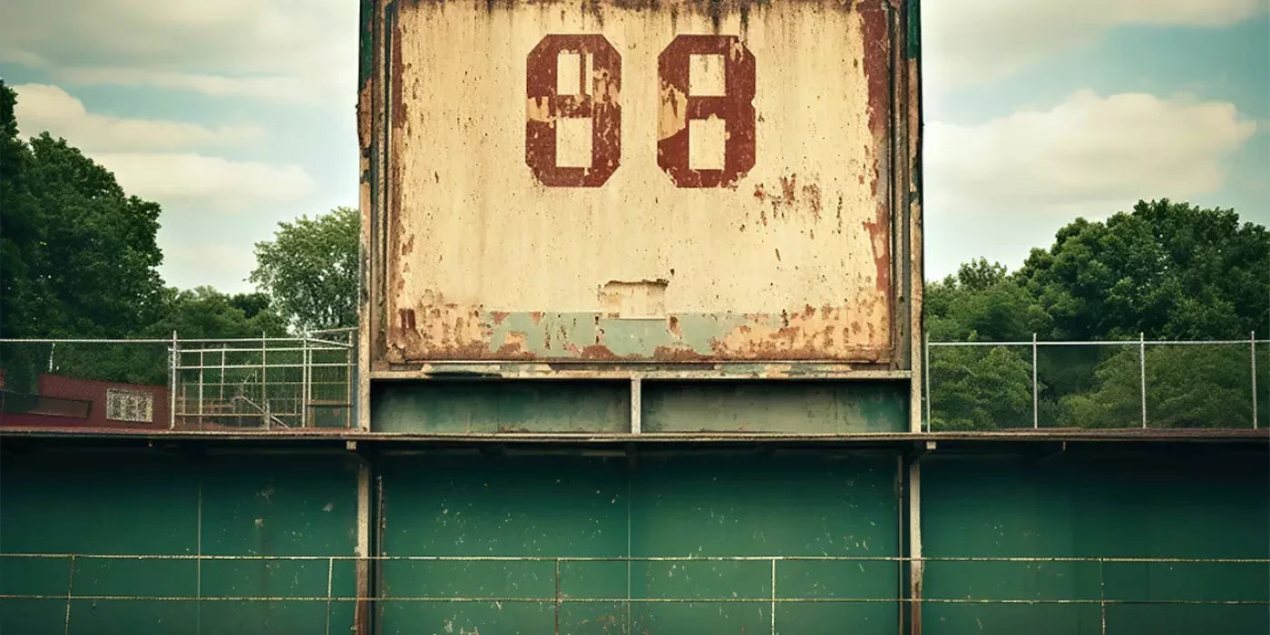 Sports Stadium Ball Field Vintage I 16’X8’ Ultracloth (192 X 96 Inch) Backdrop