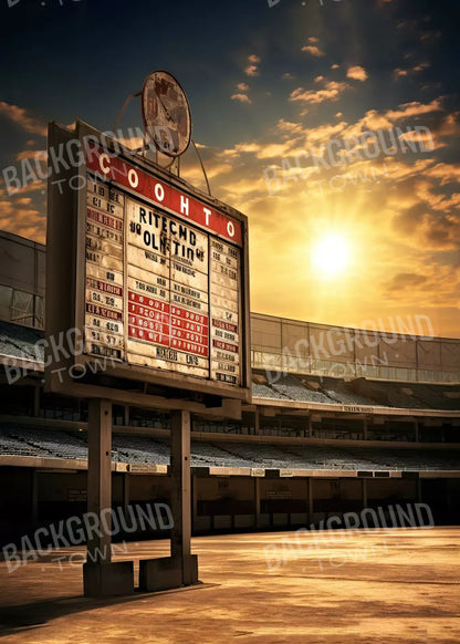 Sports Stadium Ball Field Vintage Ii 5’X7’ Ultracloth (60 X 84 Inch) Backdrop