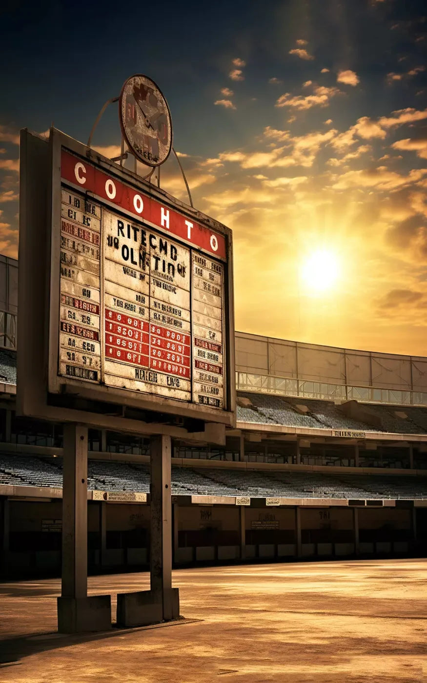Sports Stadium Ball Field Vintage Ii 10’X16’ Ultracloth (120 X 192 Inch) Backdrop