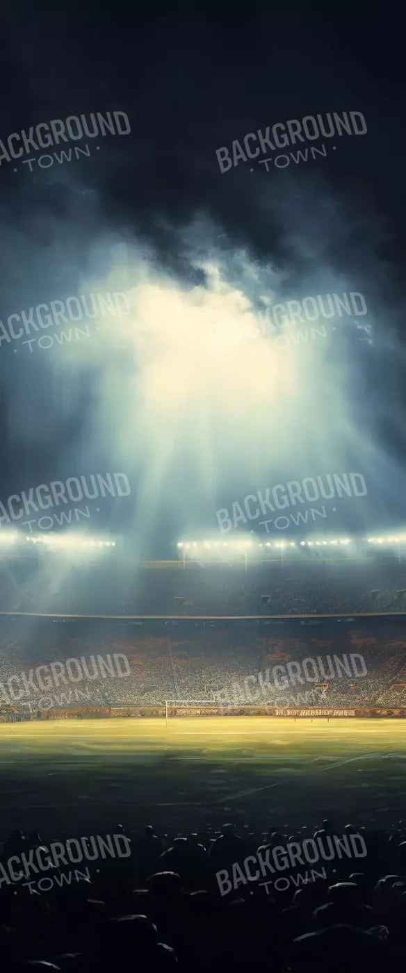 Sports Stadium Friday Night Lights I 5’X12’ Ultracloth For Westcott X-Drop (60 X 144 Inch) Backdrop