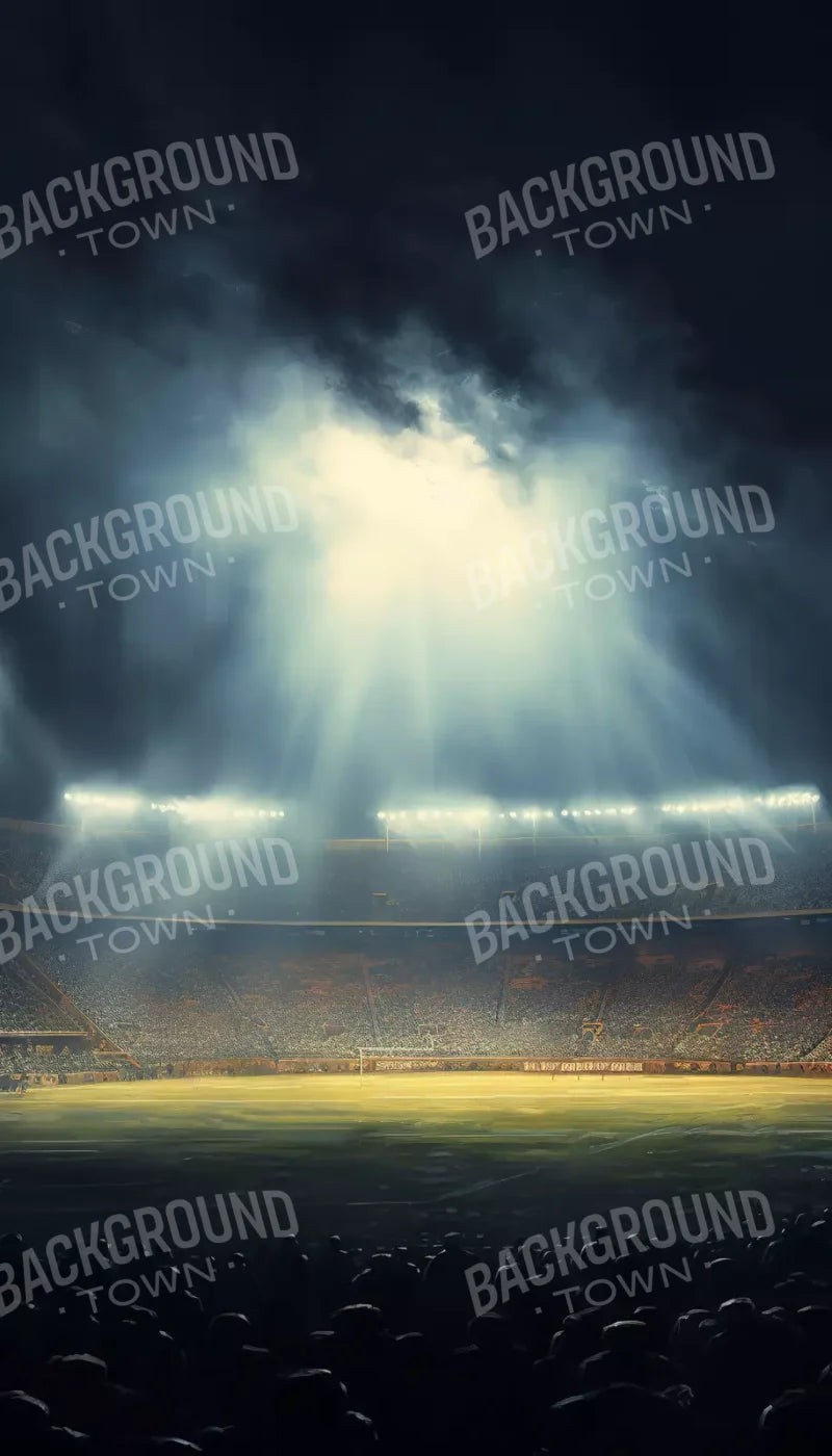 Sports Stadium Friday Night Lights I 8’X14’ Ultracloth (96 X 168 Inch) Backdrop