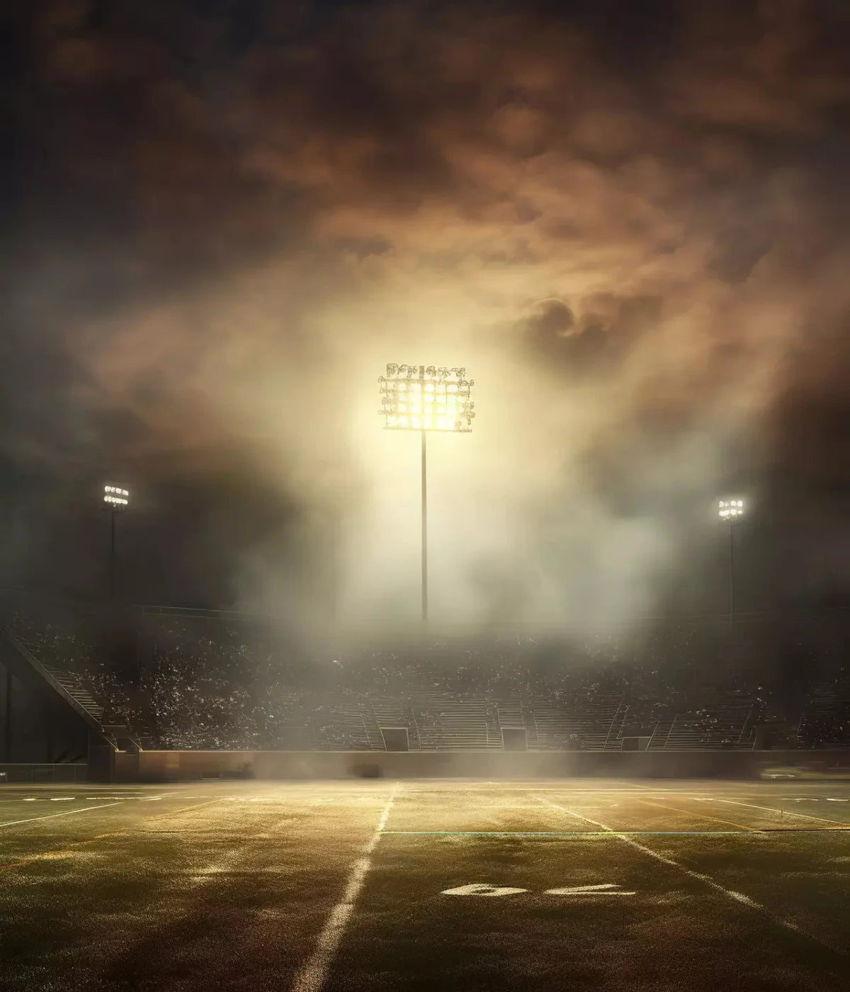 Sports Stadium Friday Night Lights Ii 10X12 Ultracloth ( 120 X 144 Inch ) Backdrop