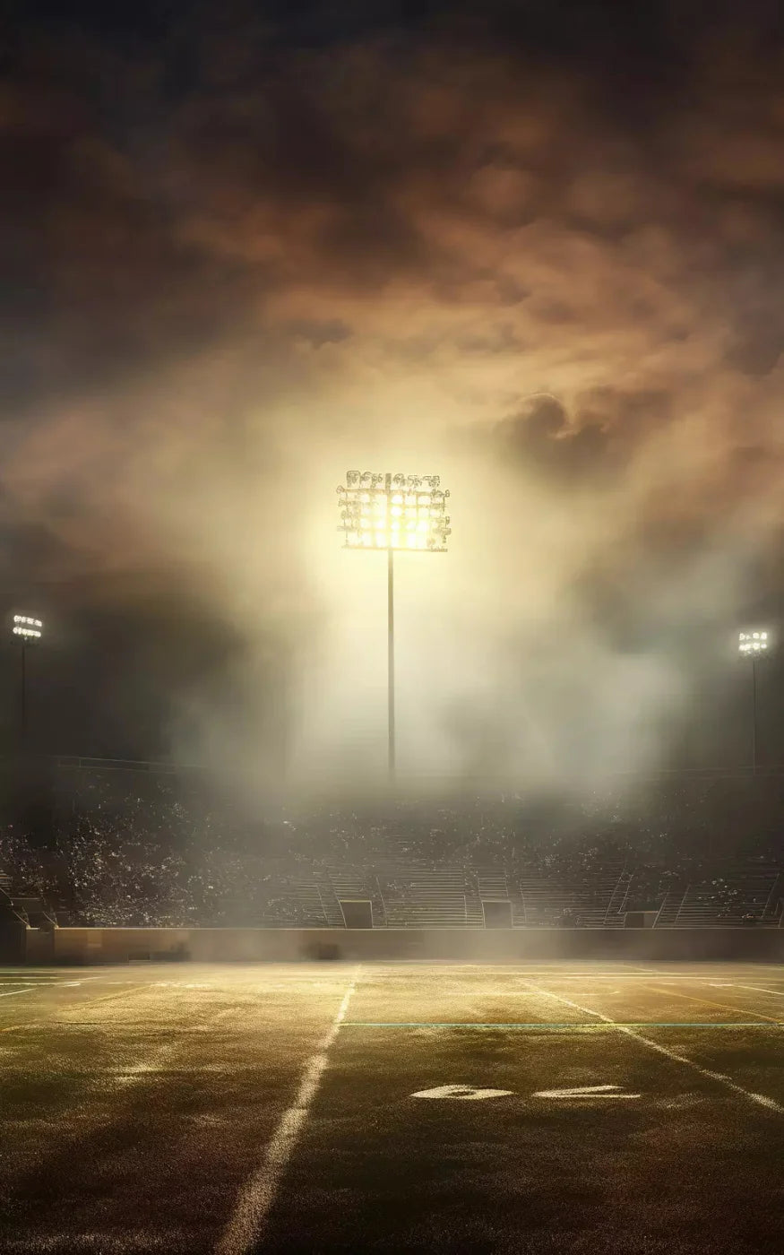 Sports Stadium Friday Night Lights Ii 9X14 Ultracloth ( 108 X 168 Inch ) Backdrop