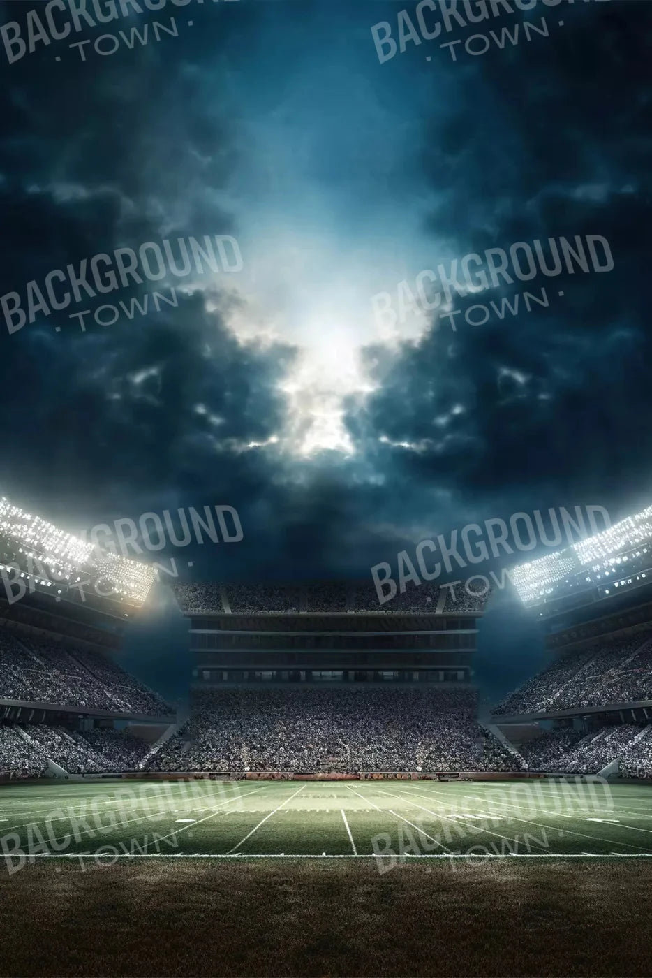 Sports Stadium Majestic 5X8 Ultracloth ( 60 X 96 Inch ) Backdrop