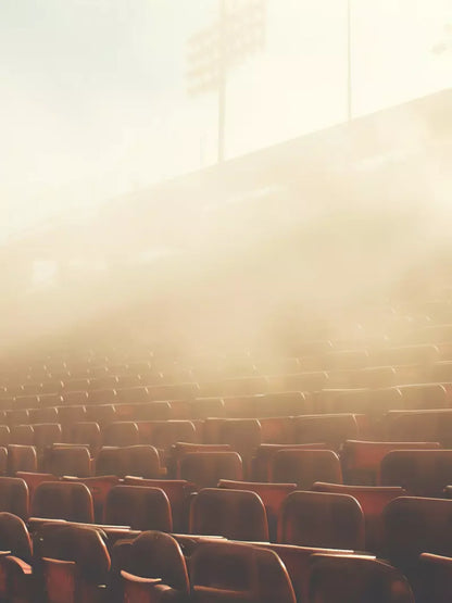 Sports Stadium Seats I 6’X8’ Fleece (72 X 96 Inch) Backdrop