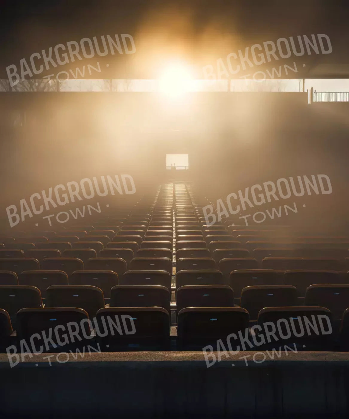 Sports Stadium Seats Ii 10’X12’ Ultracloth (120 X 144 Inch) Backdrop