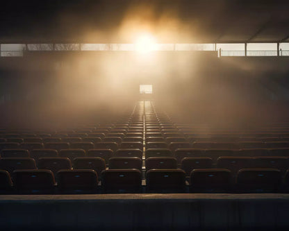 Sports Stadium Seats Ii 10’X8’ Fleece (120 X 96 Inch) Backdrop