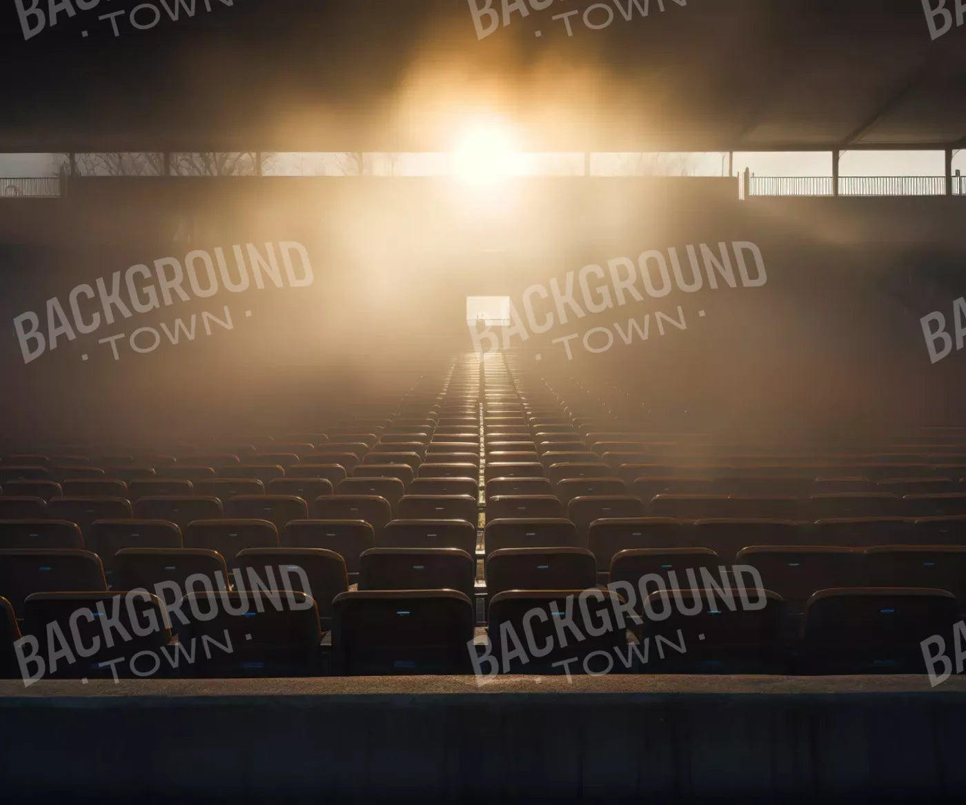 Sports Stadium Seats Ii 12’X10’ Ultracloth (144 X 120 Inch) Backdrop