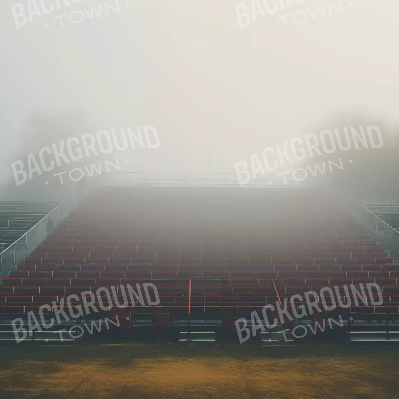 Sports Stadium Seats Iii 8’X8’ Fleece (96 X Inch) Backdrop