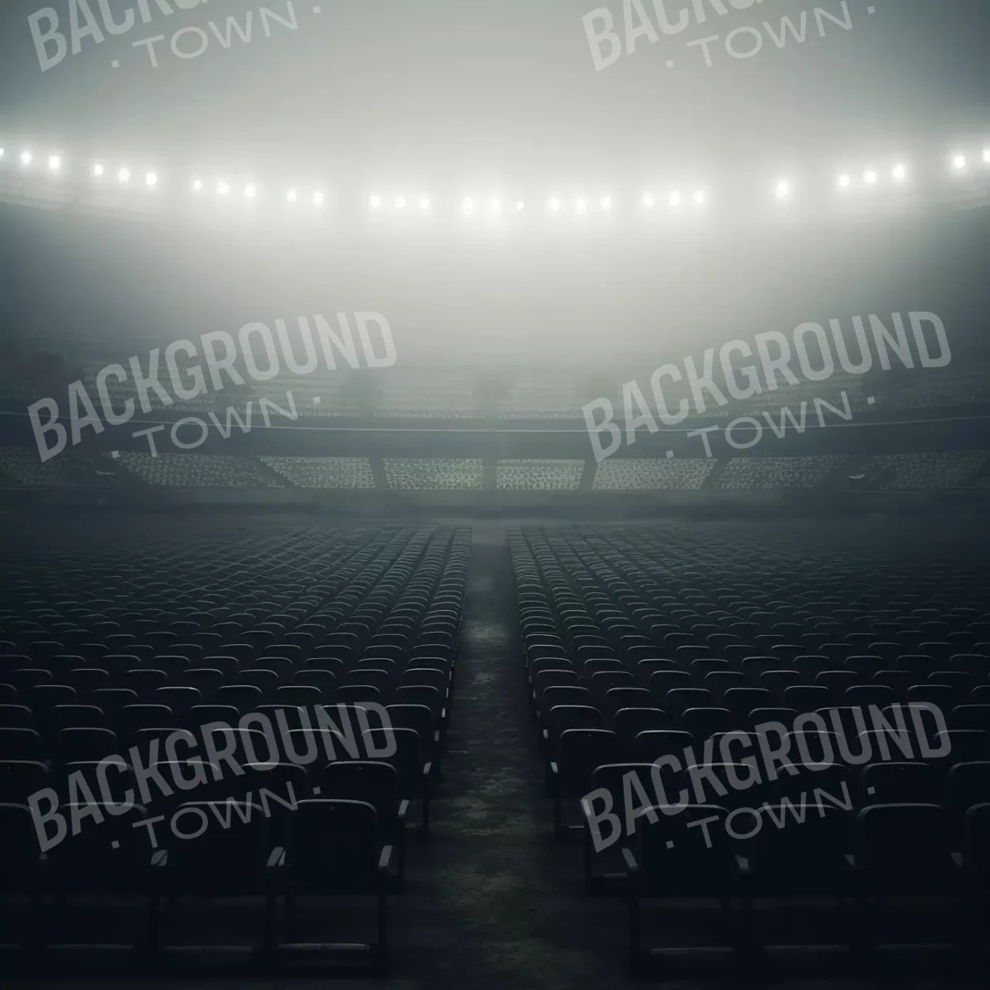 Sports Stadium Seats V 10’X10’ Ultracloth (120 X Inch) Backdrop