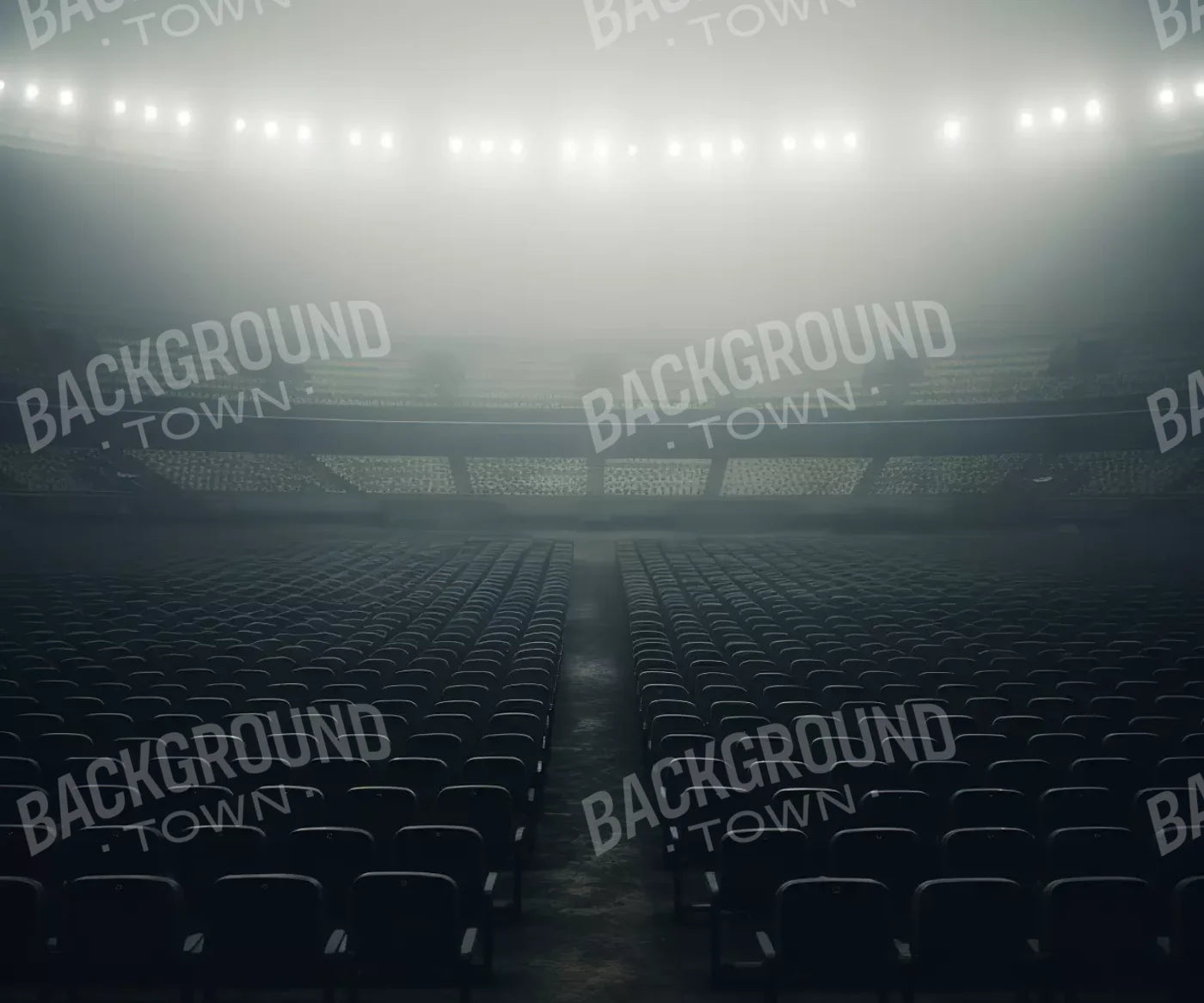Sports Stadium Seats V 12’X10’ Ultracloth (144 X 120 Inch) Backdrop