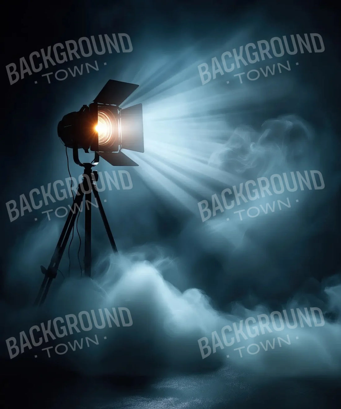 Blue White Backdrop for Photography