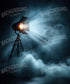 Blue White  Backdrop for Photography