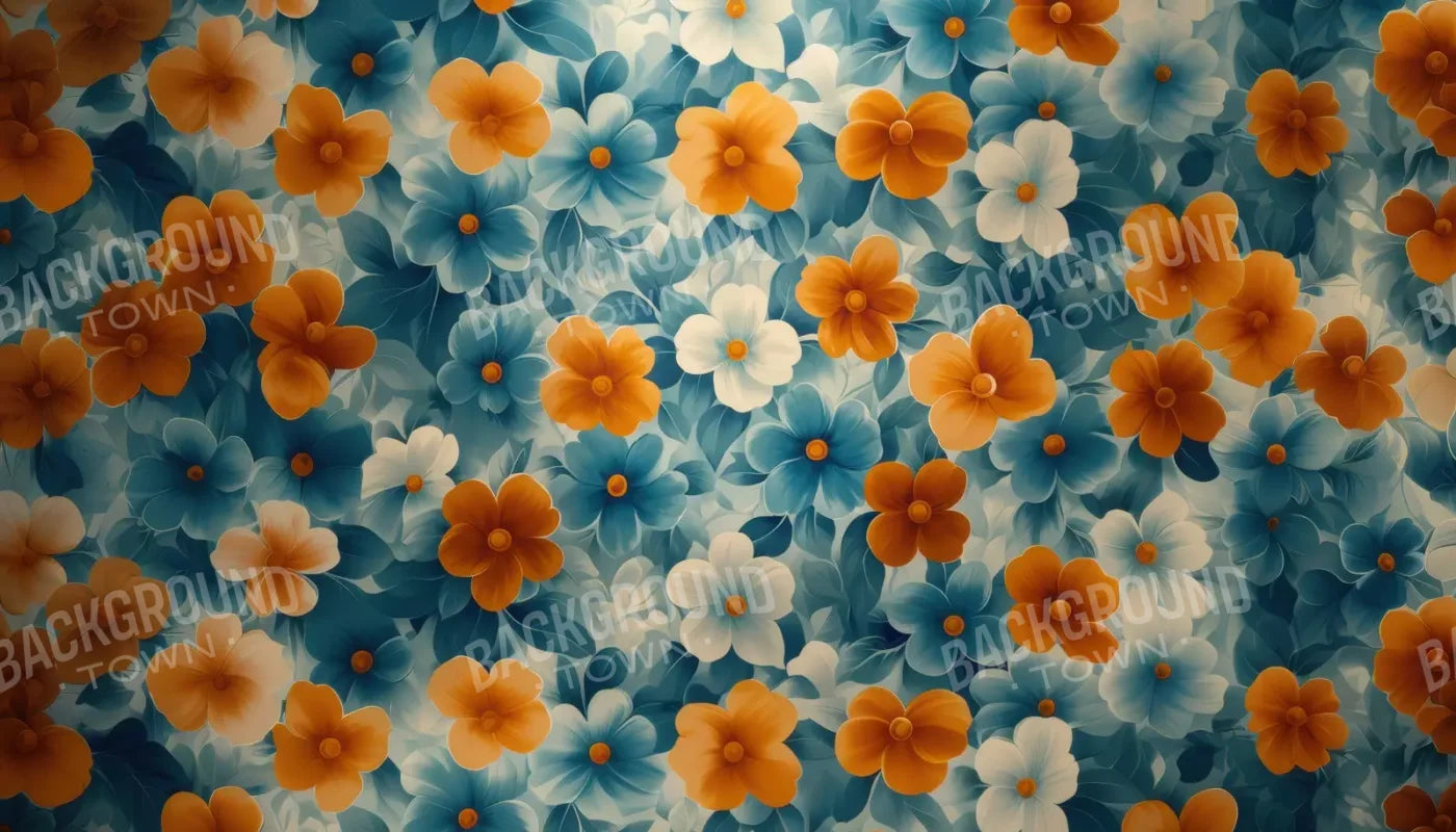 Spring Blanket Flowers 14’x8’ UltraCloth (168 x 96 inch) Backdrop
